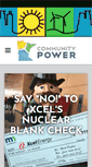 Mobile Screenshot of communitypowermn.org